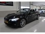 BMW 4-Serie Cabrio 430i High Executive Sport 252pk Zwart Leer Navigatie Bluetooth Nekverwarming Stoelverwarming Head-up display Sportvelgen Stuurverwarming Sportstoelen PDC Boekjes nette staat Airco-ecc
