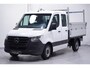 Mercedes-Benz Sprinter 211 CDI Dubbel Cabine 6-Zits va 299 p/mnd Pickup Open Laadbak Airco, Trekhaak, LxBxH 270x203x80 cm, 6-Zits
