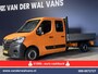Renault Master 2.3 dCi 135pk *Rijklaar Direct Rijden* Pickup Open laadbak Dubbel cabine Euro6 Airco | 7-Zits | 2500kg Trekhaak Bluetooth-telefoonvoorbereiding