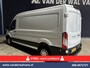 Ford Transit 2.0 TDCI 130pk L3H2 Euro6 Airco | Navigatie | Stoelverwarming | Camera | Apple Carplay | Android Auto LED, cruisecontrol, parkeersensoren, verwarmde voorruit, 2500kg trekvermogen