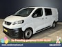 Peugeot Expert 2.0 BlueHDI 123pk L3H1 Dubbele Cabine Euro6 Airco | 2x zijdeur | 2500kg Trekhaak | 5-Zits Cruisecontrol, Parkeersensoren