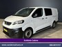 Peugeot Expert 2.0 BlueHDI 123pk L3H1 Dubbele Cabine Euro6 Airco | 2x zijdeur | 2500kg Trekhaak | 5-Zits Cruisecontrol, Parkeersensoren