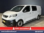 Peugeot Expert 2.0 BlueHDI 123pk L3H1 Dubbele Cabine Euro6 Airco | 2x zijdeur | 2500kg Trekhaak | 5-Zits Cruisecontrol, Parkeersensoren