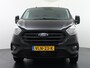 Ford Transit Custom 2.0TDCI 130PK 3-persoons Airco PDC Trekhaak Cruise-Controle Adaptieve bochtverlichting Voorruit Verwarmbaar Betonplex Schuifdeur-r Tussenwand Led 320 L1H1 Projector-koplamp mistlampen regen-/lichtsensor Zeer Compleet! EURO 6 385Nm 2.500kg Trekvermogen!