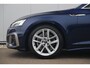 Audi A5 Sportback 35 TDI S-Line edition Automaat Navarra Blue Full LED Wegklapbare Trekhaak Virtual Cockpit Navigatie Achteruitrijcamera Clima Cruise Parkeersensor Half Leder Sportstoelen Draadloos Carplay