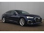 Audi A5 Sportback 35 TDI S-Line edition Automaat Navarra Blue Full LED Wegklapbare Trekhaak Virtual Cockpit Navigatie Achteruitrijcamera Clima Cruise Parkeersensor Half Leder Sportstoelen Draadloos Carplay