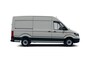 Volkswagen Crafter Bedrijfswagens Trendline L3H3 35 (140 pk) 103 kW pk 6 versn. Hand | BPM vrij | Vierseizoensbanden | Trekhaak met vaste kogel (inclusief aanhangwagenstabilisator) | Middelhoog dak (h3) | Achteruitrijcamera (rear view) |