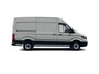 Volkswagen Crafter Bedrijfswagens Trendline L3H3 35 (140 pk) 103 kW pk 6 versn. Hand | BPM vrij | Vierseizoensbanden | Trekhaak met vaste kogel (inclusief aanhangwagenstabilisator) | Middelhoog dak (h3) | Achteruitrijcamera (rear view) |