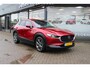 Mazda CX-30 2.0 e-SkyActiv-X180 M Hybrid Luxury , Trekhaak, Leder, LMV 18 Inch, Bose, All Season,Adap. Cruise, Camera, PDC, Stoelverwarming, Stuurverwarming, HUD, Navi, Elektrische achterklep