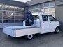 Volkswagen Transporter 2.0 TDI L2H1 DC Laadkraan Airco Trekhaak 2200kg 6 persoons Euro 6 Open laadbak Pick up p-up Bakwagen 1e eigenaar Kraan Laadkraan Dubbele cabine