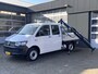 Volkswagen Transporter 2.0 TDI L2H1 DC Laadkraan Airco Trekhaak 2200kg 6 persoons Euro 6 Open laadbak Pick up p-up Bakwagen 1e eigenaar Kraan Laadkraan Dubbele cabine