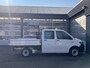 Volkswagen Transporter 2.0 TDI L2H1 DC Laadkraan Airco Trekhaak 2200kg 6 persoons Euro 6 Open laadbak Pick up p-up Bakwagen 1e eigenaar Kraan Laadkraan Dubbele cabine