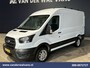 Ford Transit 2.0 TDCI L2H2 Euro6 Airco | 2450kg Trekhaak | LM velgen | Verwarmde voorruit Dakdragers, Bijrijdersbank