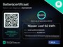 Nissan Leaf e+ Tekna 59 kWh Automaat / Accu SoH 100% / Pro Pilot Adaptieve CC / Dode hoek detectie / Navigatie / Camera 360° / Leer / Apple Carplay Android / Stuur-, stoel- en achterbankverwarming /