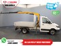 Volkswagen Crafter 50 165 pk Effer 352S Kraan/ Crane/ Kran/ Autokran/ PTO/ Open laadbak/ Dubbel Lucht