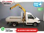 Volkswagen Crafter 50 165 pk Effer 352S Kraan/ Crane/ Kran/ Autokran/ PTO/ Open laadbak/ Dubbel Lucht