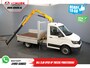 Volkswagen Crafter 50 165 pk Effer 352S Kraan/ Crane/ Kran/ Autokran/ PTO/ Open laadbak/ Dubbel Lucht