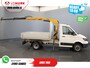 Volkswagen Crafter 50 165 pk Effer 352S Kraan/ Crane/ Kran/ Autokran/ PTO/ Open laadbak/ Dubbel Lucht