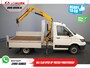 Volkswagen Crafter 50 165 pk Effer 352S Kraan/ Crane/ Kran/ Autokran/ PTO/ Open laadbak/ Dubbel Lucht