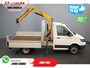 Volkswagen Crafter 50 165 pk Effer 352S Kraan/ Crane/ Kran/ Autokran/ PTO/ Open laadbak/ Dubbel Lucht