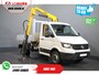 Volkswagen Crafter 50 165 pk Effer 352S Kraan/ Crane/ Kran/ Autokran/ PTO/ Open laadbak/ Dubbel Lucht