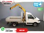 Volkswagen Crafter 50 165 pk Effer 352S Kraan/ Crane/ Kran/ Autokran/ PTO/ Open laadbak/ Dubbel Lucht
