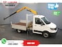 Volkswagen Crafter 50 165 pk Effer 352S Kraan/ Crane/ Kran/ Autokran/ PTO/ Open laadbak/ Dubbel Lucht