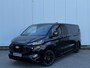 Ford Transit Custom 320 2.5 PHEV L2H1 Black Platinum DUBBEL CABINE | 2250 KG AHW | 1100 KG Laadvermogen | Lederen Bekleding | Stoel-Stoel | Privacy Glass |