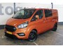 Ford Transit Custom 320 2.0 L2H1 Limited DC | Incl. 12 maanden garantie | Dubbele cabine | Cruise control | Climate control | Stoelverwarming | Trekhaak | Parkeercamera | Maxton lip | Apple carplay/Android auto | DAB | Winterset |