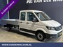 Volkswagen Crafter 2.0 TDI 140 pk Pick up Open laadbak Dubbele Cabine Euro6 Airco | 7-Zits | Navigatie | 2800kg Trekhaak Apple Carplay, Android Auto, Cruisecontrol, Chauffeursstoel
