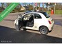 Fiat 500 Turbo Lounge, Parelmoer wit, Leer,