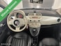 Fiat 500 Turbo Lounge, Parelmoer wit, Leer,