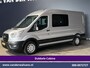 Ford Transit 2.0 TDCI 131pk L3H2 Dubbele Cabine Euro6 Airco | 6-Zits | LED | 2500kg Trekhaak | Cruisecontrol Verwarmde voorruit, Parkeersensoren