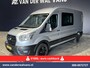 Ford Transit 2.0 TDCI 131pk L3H2 Dubbele Cabine Euro6 Airco | 6-Zits | LED | 2500kg Trekhaak | Cruisecontrol Verwarmde voorruit, Parkeersensoren