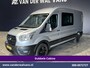 Ford Transit 2.0 TDCI 131pk L3H2 Dubbele Cabine Euro6 Airco | 6-Zits | LED | 2500kg Trekhaak | Cruisecontrol Verwarmde voorruit, Parkeersensoren