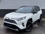 Toyota RAV4 2.5 Hybrid Bi-Tone 2WD Navigatie, Stoelverwarming, JBL, LED, LMV, Parkeersensoren voor + achter,  Elektr. bedienbare achterklep