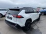 Toyota RAV4 2.5 Hybrid Bi-Tone 2WD Navigatie, Stoelverwarming, JBL, LED, LMV, Parkeersensoren voor + achter,  Elektr. bedienbare achterklep