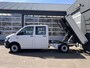 Volkswagen Transporter 2.0 TDI L2H1 150pk DC Euro 6 Kipper Airco Cruise controle trekhaak 2500kg 1e eigenaar Dealer onderhouden Telefoonverbinding Werkverlichting Kieper P-up Doka Pritsche Ahk 2500kg