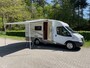 Hobby T 500 2.2 D Hobby T 500 GFSC Half-integraal camper > 140pk dwarsbed | kameerwagen | Camper