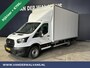 Ford Transit 2.0 TDCI 130pk Bakwagen 233cm hoog Laadklep Zijdeur Euro6 RIJKLAAR Airco | LAT om LAT bijrijdersbank, 895kg laadvermogen,
