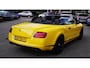 Bentley Continental GTC 4.0 V8S | Luxe leder met ruitmotief | MONACO YELLOW | UNIEKE auto | Gele Stiksels | Massage | Stoelkoeling