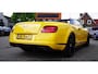 Bentley Continental GTC 4.0 V8S | Luxe leder met ruitmotief | MONACO YELLOW | UNIEKE auto | Gele Stiksels | Massage | Stoelkoeling