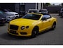 Bentley Continental GTC 4.0 V8S | Luxe leder met ruitmotief | MONACO YELLOW | UNIEKE auto | Gele Stiksels | Massage | Stoelkoeling