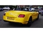 Bentley Continental GTC 4.0 V8S | Luxe leder met ruitmotief | MONACO YELLOW | UNIEKE auto | Gele Stiksels | Massage | Stoelkoeling