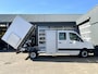 Volkswagen Crafter 50 2.0 TDI DC 164PK Kipper Airco Cruise controle Navigatiesysteem Trekhaak 3500kg Houtsnippers Boomverzorging Groenaval Snipperauto 6-persoons Gereedschapskist 1e eigenaar ex Gemeente open laadbak