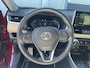 Toyota RAV4 2.5 Hybrid AWD Executive , lava red pearl met Beige Leder.