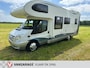 Hobby T 650 AK KLC 6 persoons Stapelbed Dubbellucht met luchtvering Trekhaak 2000KG zgan luifel safariroom Airco fietsenrek