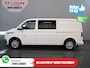 Volkswagen Transporter 2.0 TDI 150 pk Aut. L2 DC Dubbel Cabine BPM VRIJ! Ready2Go 2xSchuifdeur/ Adapt Cruise/ LED/ Standkachel/ Stoelverw./ Carplay/ Camera/ LMV
