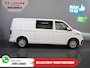 Volkswagen Transporter 2.0 TDI 150 pk Aut. L2 DC Dubbel Cabine BPM VRIJ! Ready2Go 2xSchuifdeur/ Adapt Cruise/ LED/ Standkachel/ Stoelverw./ Carplay/ Camera/ LMV