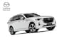 Mazda CX-80 e-Skyactiv PHEV 327 Homura Plus | 12,3-inch TFT-kleurendisplay met bediening via centrale HMI Commander, touchscreen (voor Apple CarPlay / Android Auto™) of voice control | 12,3-inch digitale meterset | 20-inch lichtmetalen velgen, Black